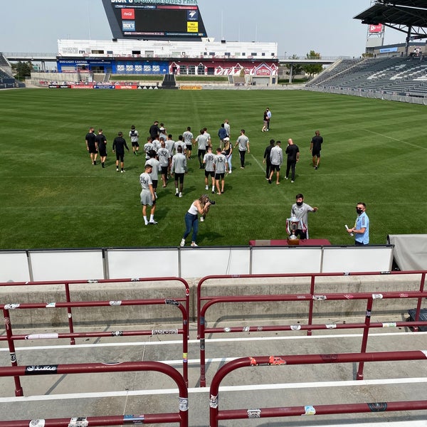 Photo taken at Dick&#39;s Sporting Goods Park by Tim H. on 9/17/2020