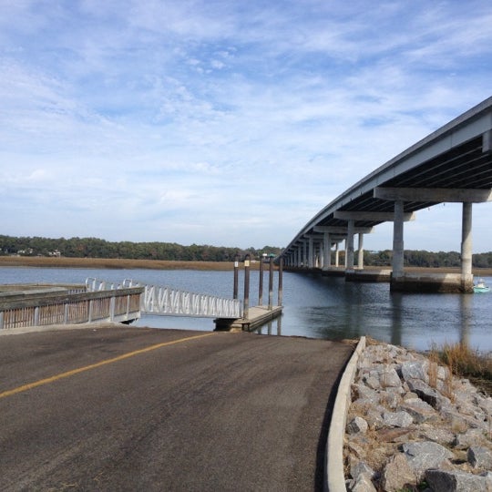 Cross Island Boat Landing Harbor or Marina in Hilton Head Island