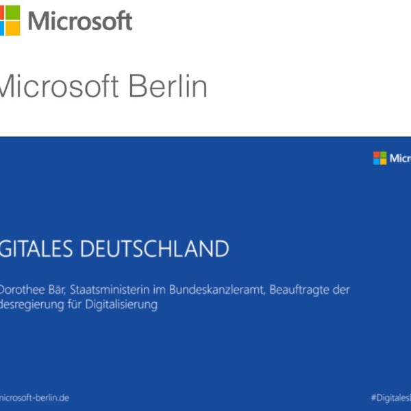 Photo prise au Microsoft Berlin par Landau Media le9/26/2018