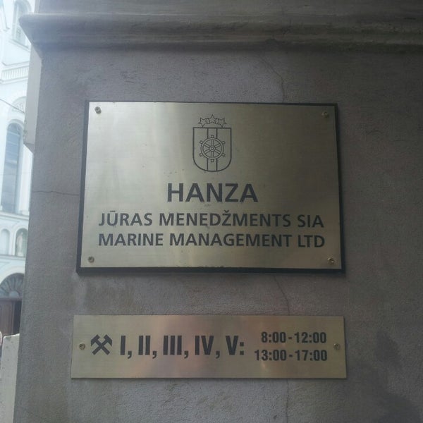 Hanza marine management Hanza marine management