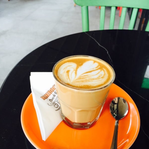 Photo taken at Mambocino Coffee by Murat E. on 5/27/2015