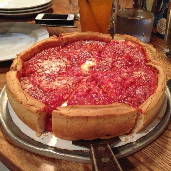 Photo taken at Giordano&#39;s by Forrest on 4/17/2013