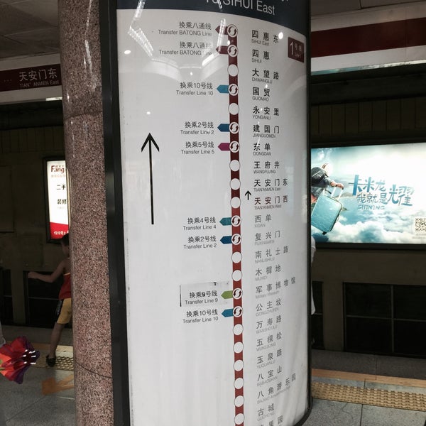 Photos At Tian Anmen West Metro Station 地铁天安门西站 Metro Station In Dōngcheng Qu