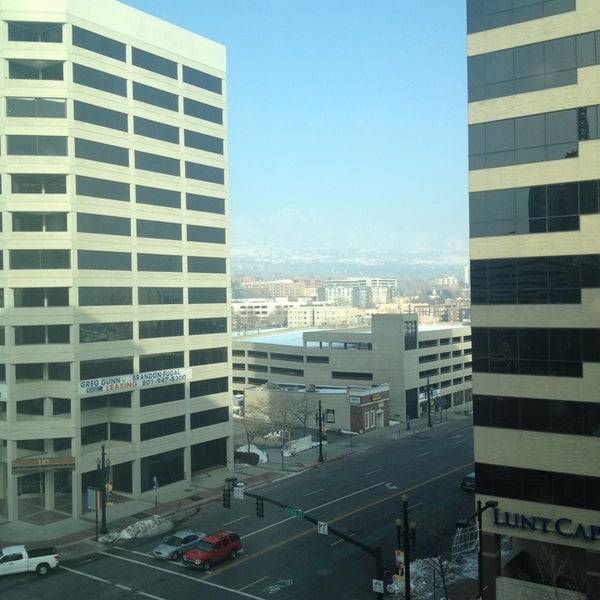 Photo taken at Salt Lake City Marriott City Center by Raul G. on 2/3/2013