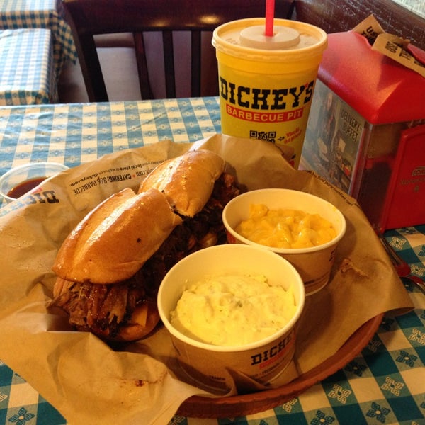 Photo taken at Dickey&#39;s Barbecue Pit by Todd J. on 6/15/2013