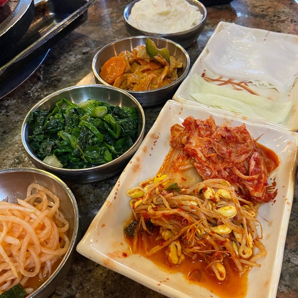 Photo taken at Hae Jang Chon Korean BBQ Restaurant by Lillian W. on 4/13/2022
