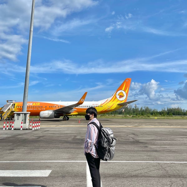 Photo taken at Chumphon Airport (CJM) by Princefrogy on 9/3/2022
