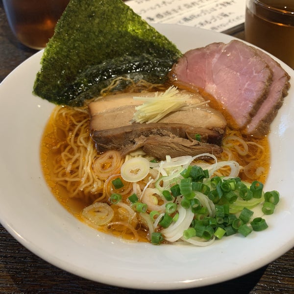 次での写真 中華そば ひしお 醬 閉業 つくば市のラーメン屋