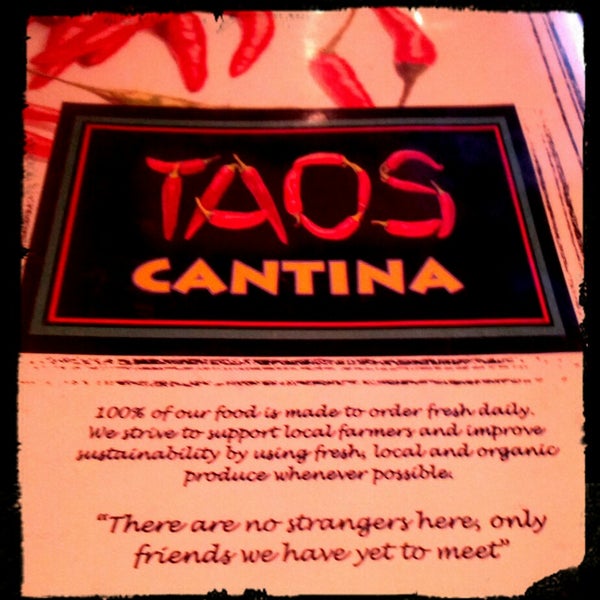 Photo taken at Taos Cantina by Stacey R. on 12/31/2013