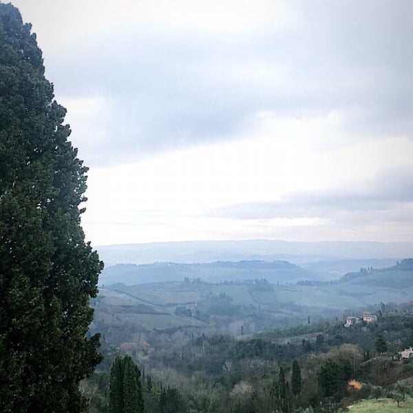 Photo taken at San Gimignano 1300 by Büşra Y. on 2/12/2018