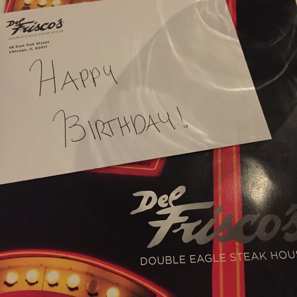 Photo taken at Del Frisco&#39;s Double Eagle Steakhouse by Jennifer R. on 12/18/2014