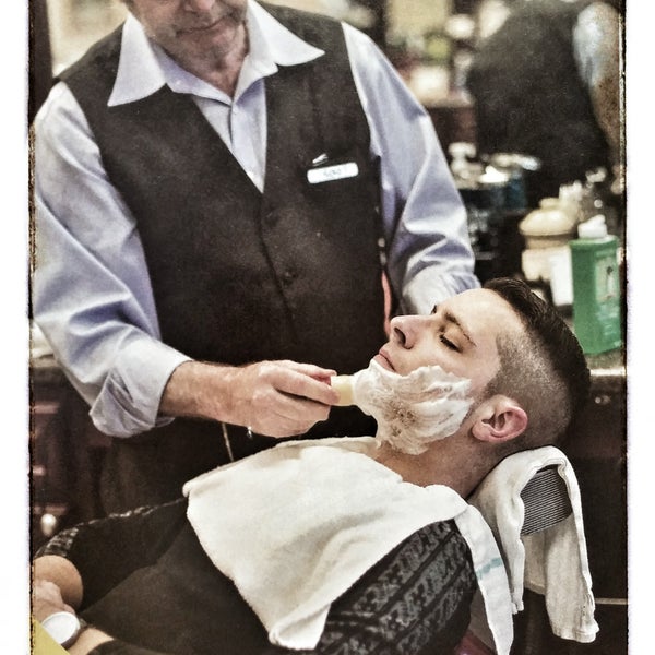 Photo taken at Gino&#39;s Classic Barber Shoppe by Gino&#39;s Classic Barber Shoppe on 9/19/2014