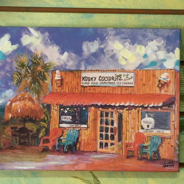 The Kooky Coconut Ice Cream Parlor in Indian Rocks Beach
