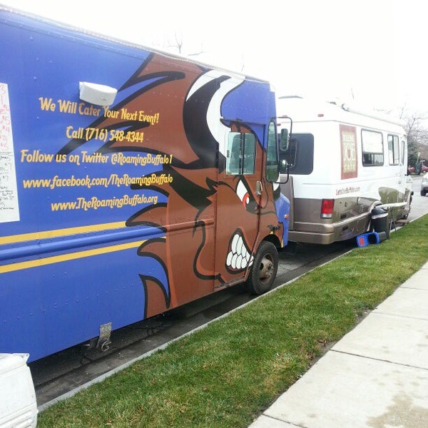 Photo taken at The Roaming Buffalo Food Truck by Leigh A. on 12/12/2012