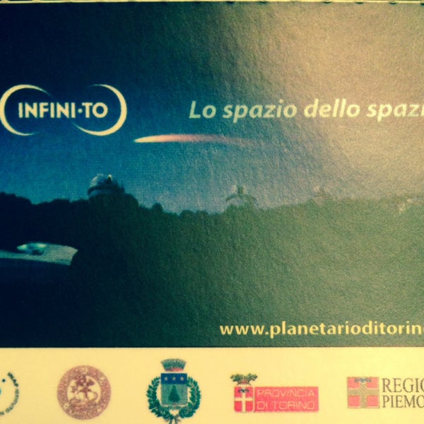 Снимок сделан в Infini.to - Planetario di Torino пользователем Valeria T. 10/6/2013