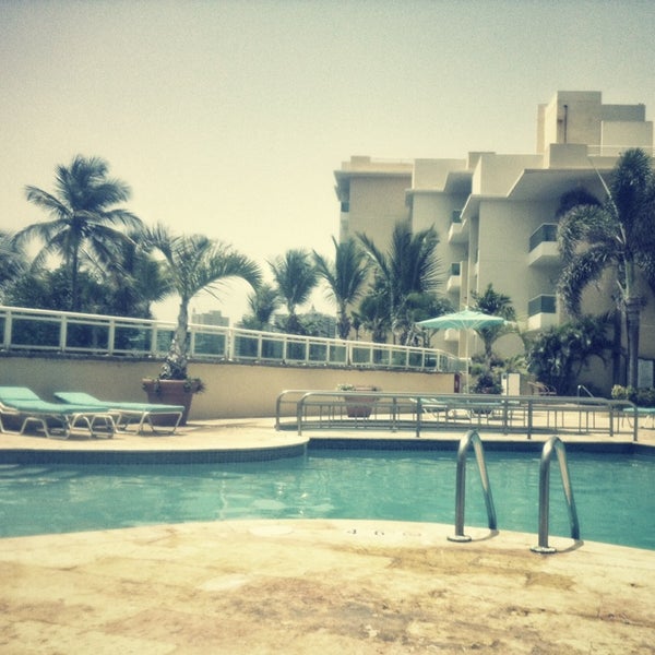 Photo taken at Condado Lagoon Villas at Caribe Hilton by Luis A. on 7/28/2014