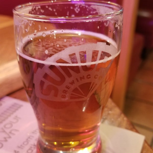 Photo taken at SunUp Brewing Co. by November on 1/2/2019