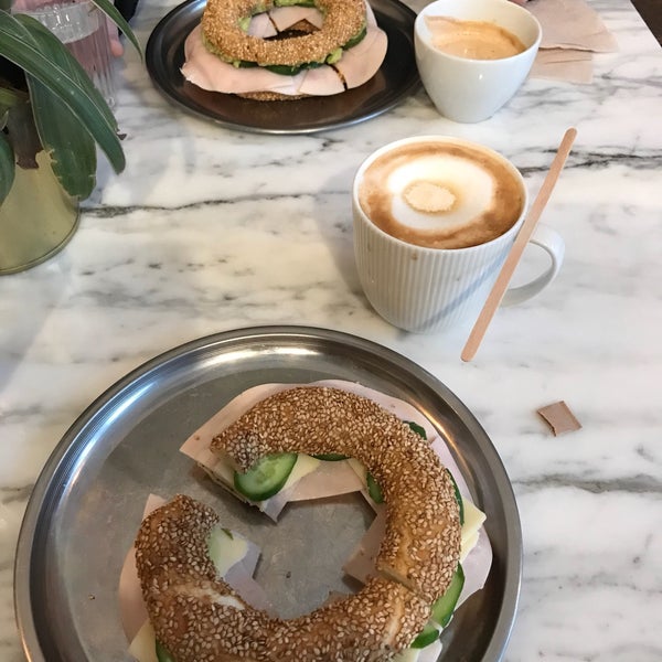 Photo taken at Simit &amp; Chai Co. by Cory S. on 2/7/2018