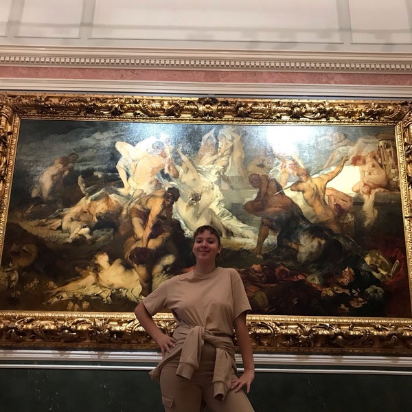 Photo taken at Art Museum “Riga Bourse” by Paula S. on 10/21/2019