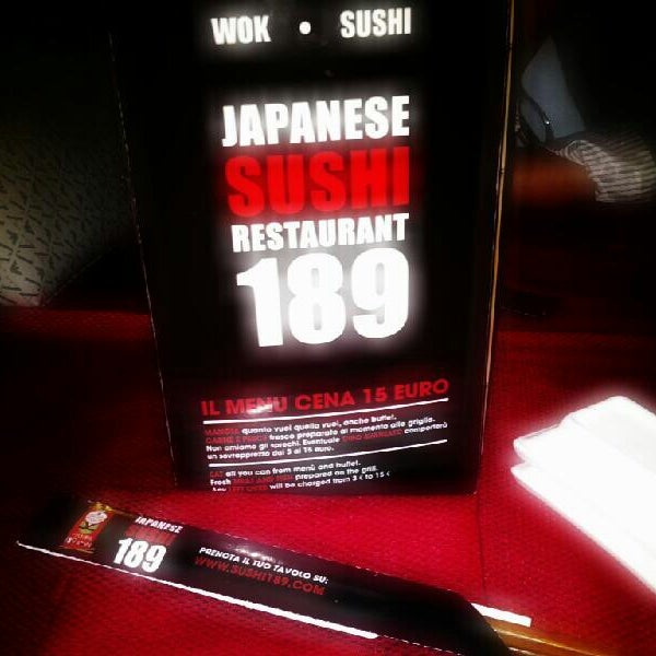 Photo taken at Sushi 189 by Mark A. on 5/17/2013