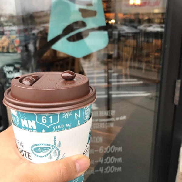 Caribou Coffee and Bruegger's Bagels Coffee Shop in Battle Creek