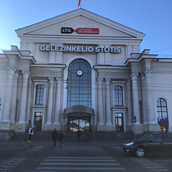Photo taken at Vilnius Train Station by Евгений on 9/2/2022
