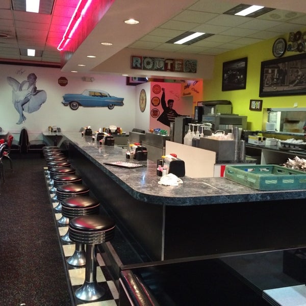 Photo taken at The 50&#39;s Diner by Jamie D. on 9/14/2014