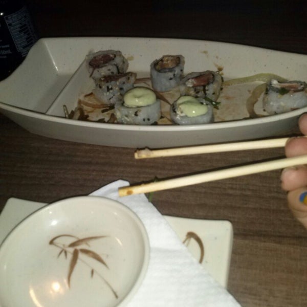 Photo taken at Bamboo Sushi e Grill by Tayana F. on 7/2/2014