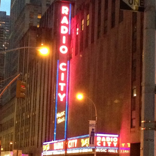 Photo taken at Radio City Music Hall by Roshell W. on 5/12/2013