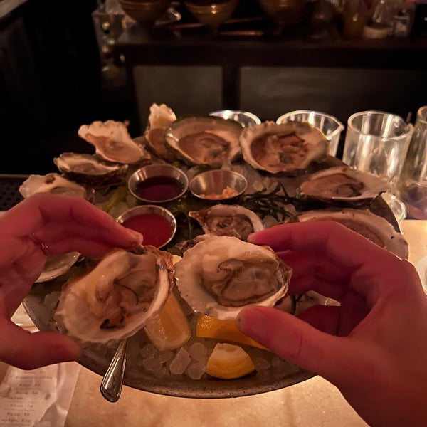 If you happen to sit near the oyster bar, ask the oyster shucker for their recommendations to try something new.