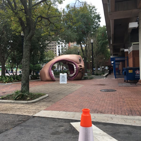 Photo taken at Hemming Park by Angela L. on 12/20/2016