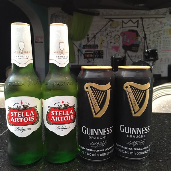 Venden Stella y Guinness