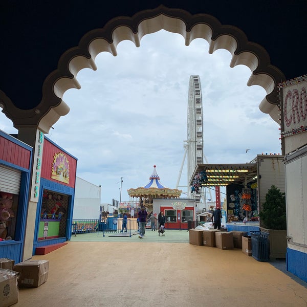 Photo taken at Steel Pier Amusements by Thom D. on 5/23/2019