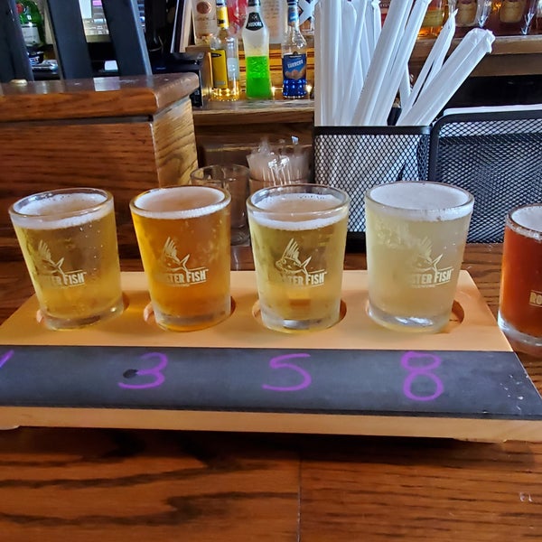 Photo taken at Rooster Fish Brewing Pub by Nathan O. on 6/21/2020
