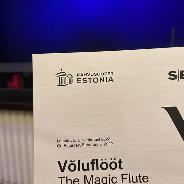 Foto diambil di Rahvusooper Estonia / Estonian National Opera oleh Raivo S. pada 2/5/2022
