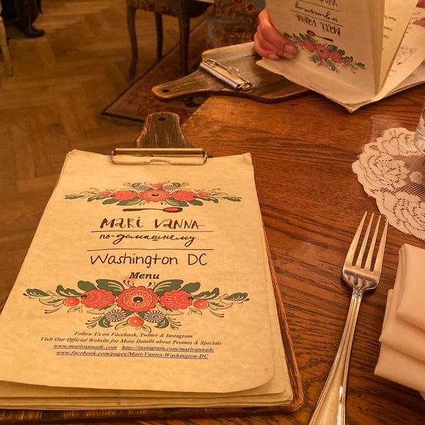 Photo taken at Mari Vanna DC by Food B. on 12/9/2019