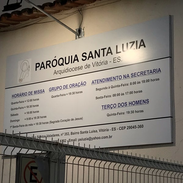 Igreja Santa Luzia Church in Vitória