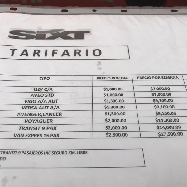 Photos at Sixt Renta de Autos Merida Aeropuerto 2 tips from 11 visitors