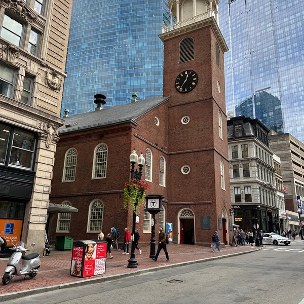Photo taken at Old South Meeting House by Luciano C. on 9/21/2022