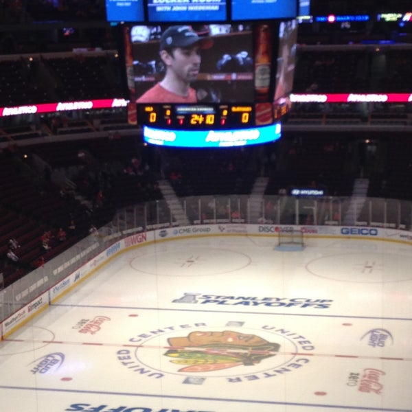 Photo taken at United Center by Claudia B. on 4/30/2013