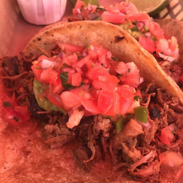 Photo taken at Carnitas&#39; Snack Shack by Natalie M. on 7/28/2018