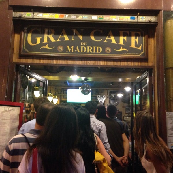 Photo taken at Gran Cafe de Madrid by Kara P. on 6/13/2014