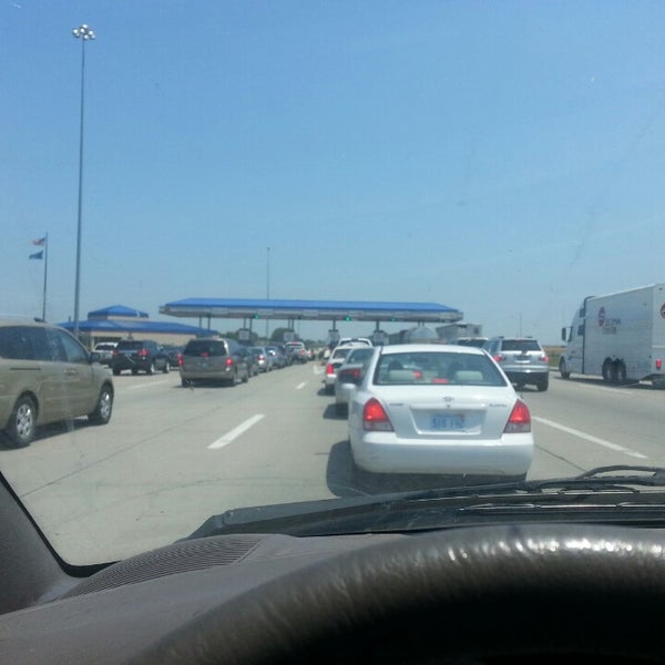 Kansas Turnpike Eastern Terminal Toll Plaza Toll Plaza in Bonner Springs