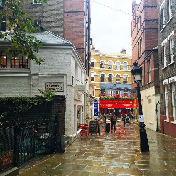 Photo taken at Hampstead High Street by Andrea P. on 10/6/2015