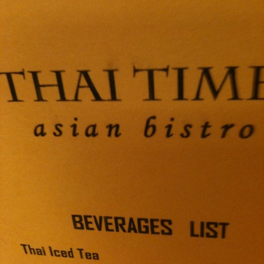 7/11/2011에 Linda R.님이 Thai Time Asian Bistro에서 찍은 사진