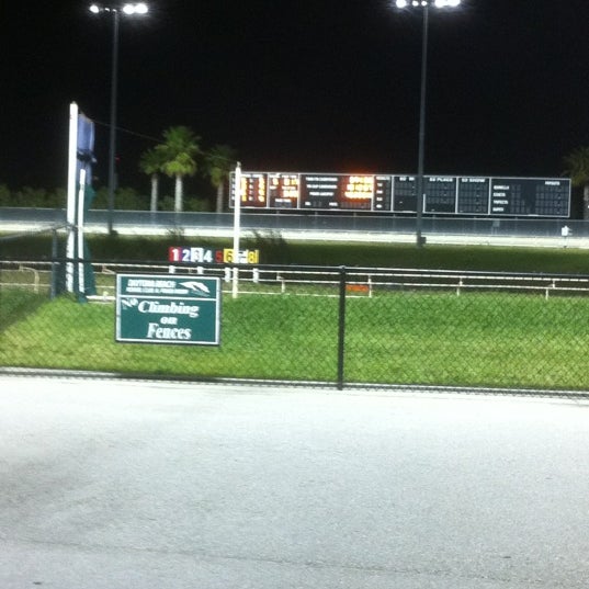Photo taken at Daytona Beach Kennel Club and Poker Room by Mike D. on 3/17/2012