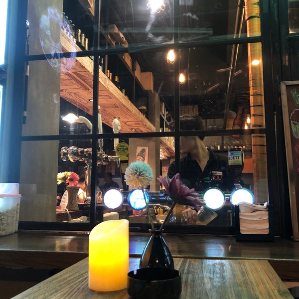 Photo taken at OLÁ Bar &amp; Restaurant by A J. on 7/26/2019