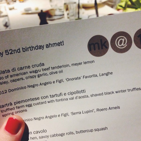 Foto diambil di mk The Restaurant oleh emma t. pada 3/30/2014