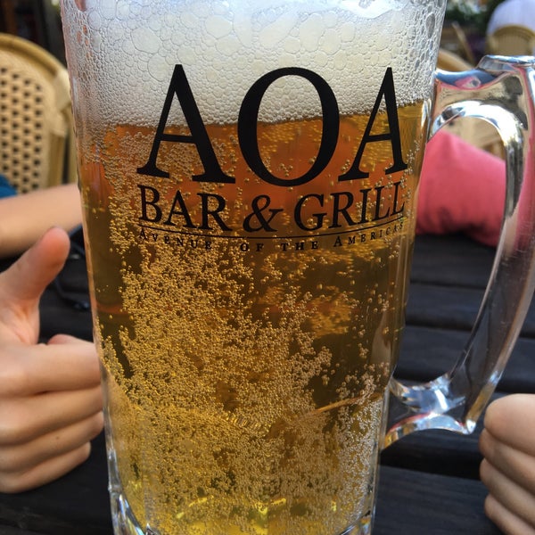 Photo taken at AOA Bar &amp; Grill by Charles V. on 8/28/2016
