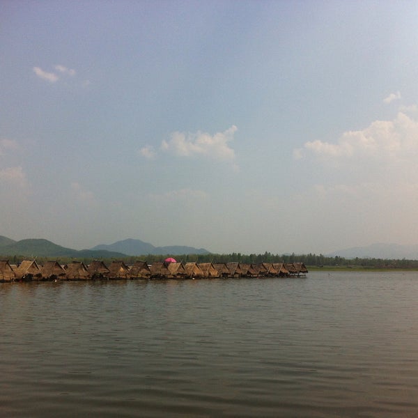 Photo taken at Mae Wang San Reservoir by ฝน ค. on 4/17/2015